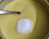 A picture of step 5 of Moong Dal Dhokla.