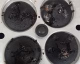 A picture of step 3 of Chocolate idli.
