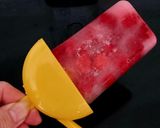 A picture of step 3 of My Raspberry Lollies.