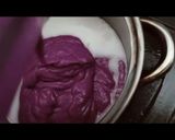 Foto langkah ke 4 dari resep Pudding ubi ungu lapis susu, cuma 1 sachet agar-agar!!.