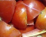A picture of step 1 of Tomato soup with Carrot and Potato.