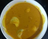 A picture of step 15 of Egg curry.