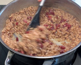 Foto del paso 6 de la receta: Arroz meloso con jamón ibérico, Idiazábal y alcachofa