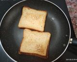 A picture of step 2 of Beetroot sandwich.