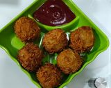 A picture of step 5 of Maggi balls.
