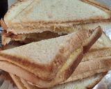 A picture of step 8 of Egg chicken sandwich with YUMMy Tea.