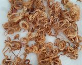 A picture of step 5 of Fried Onion.