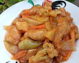 Foto langkah ke 3 dari resep Ayam Asam Manis | Ayam Kuluyuk.