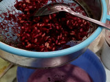 آب انار خانگی