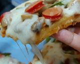 Foto langkah ke 8 dari resep Pizza Teflon.