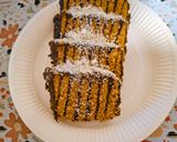 Csíkos Csokis Süti - sütés nélkül /teljes kiőrlésű kekszel/ recept fázis 6 fotója