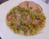 Foto del passaggio 4 della ricetta Piselli freschi con soppressata lucana