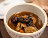 【老菜脯麻油猴頭菇雞湯】立冬節氣燉湯，肥嫩鮮美營養足的食譜步驟4照片