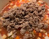 A picture of step 5 of Lentil Soup with Sausage.