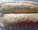 Foto del paso 3 de la receta: Rulo de hojaldre relleno🍅🧀