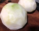 Hình bước làm 1 của món Su Hào Luộc Cà Chua