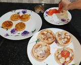 A picture of step 9 of Aloo tikki burger.
