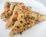 கார்லிக் பிரட் (Garlic Bread recipe in tamil) ரெசிபி ஸ்டேப் 5 புகைப்படம்