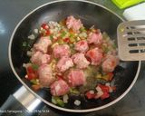 Foto del paso 1 de la receta: Judía blanca, verduritas y longaniza en salsa tikka masala