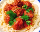 Hình bước làm 5 của món Pasta Thịt Viên