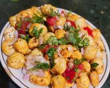 मखाना चाट रेसिपी चरण 4 फोटो