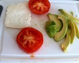 A picture of step 1 of My Bagel + Avocado, Tomato, Poached Egg, Cream Cheese.