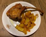 “Véletlen vacsora: sült hús”… avagy tomahawk is 😁 recept fázis 5 fotója