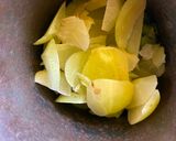 A picture of step 1 of Nellikai Thayir Pachadi / Amla Raita / Indian Gooseberry Raita.