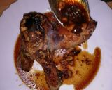 Foto del passaggio 6 della ricetta Dolce nero con fusi di pollo al vincotto d'uva e mandorle