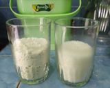 Foto langkah ke 1 dari resep Bolu Zebra kukus 2 Telur (Takaran gelas & sendok).