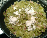 Foto del paso 5 de la receta: Judías verdes con jamón y queso a la crema