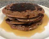 Foto del paso 5 de la receta: Pancakes proteicos chocolate - panqueques (con harina)