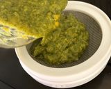 Foto langkah ke 8 dari resep Mpasi 6month jagung manis mix bayam and tomat with kaldu sapi + evo.