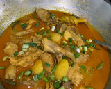 Foto langkah ke 4 dari resep Gulai Ayam Kampung Khas Batak.