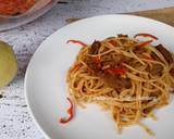 Spagetti Rendang langkah memasak 6 foto
