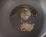 A picture of step 5 of Jeera rice and dal tadka.