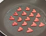 Heart Pancakes ❤️ langkah memasak 4 foto