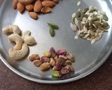 A picture of step 1 of Rose Flavour Thandai.
