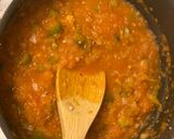 A picture of step 6 of Gobi Manchurian.