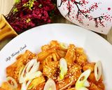 Hình bước làm 3 của món Bánh Gạo Xào Thịt Gà