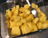 Une image de l'étape 7 de Salade d'ananas multi fruitée (pêche, citron vert, clémentine).