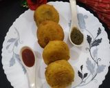 A picture of step 4 of Chickpea Flour (Batata Vada).