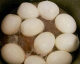 Hình bước làm 3 của món Gà kho trứng mật ong gừng (Meal prep)