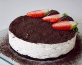 Foto del paso 13 de la receta Cheesecake de Oreo sin horno | Tarta de Queso Fácil| @DarixLab