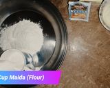 A picture of step 1 of Pizza Pinwheels.