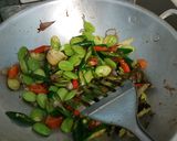 Foto langkah ke 3 dari resep Gesek/ikan asin pedas manis.