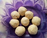 Foto langkah ke 3 dari resep Korean Sweet potato mochi bread / roti ubi korea.