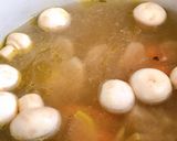 Hình bước làm 4 của món Miến Gà Xá Bấu