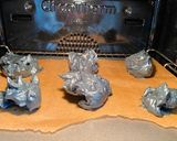 A picture of step 2 of Heaven on Earth - lava trolls and diamonds.