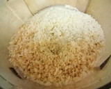 A picture of step 1 of Bread appam with leftover bread.